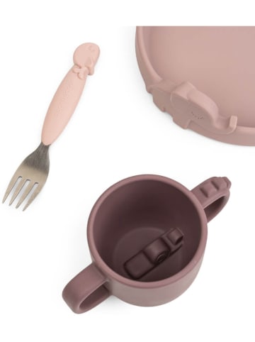 done by deer 3tlg. Esslernset "Deer friends" in Rosa