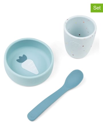 done by deer 3tlg. Esslernset "First Meal" in Hellblau