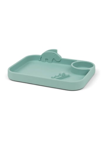 done by deer Esslernteller "Deer friends" in Hellblau - (L)21,5 x (B)16 cm