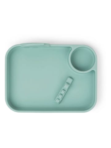 done by deer Eetleerbord "Deer friends" lichtblauw - (L)21,5 x (B)16 cm