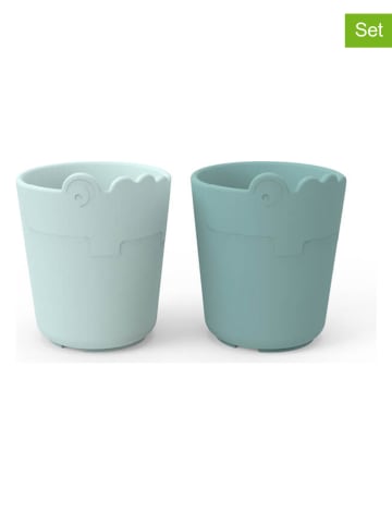 done by deer 2-delige set: koppen "Kiddish Croco" lichtblauw - 100 ml