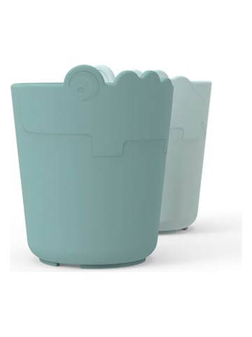 done by deer 2-delige set: koppen "Kiddish Croco" lichtblauw - 100 ml