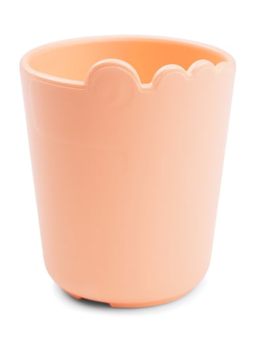 done by deer 2-delige set: drinkbekers "Croco" koraalrood/beige - 100 ml