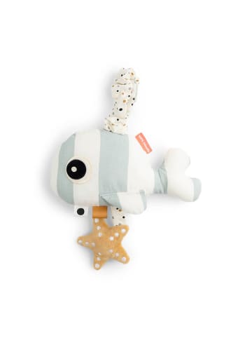 done by deer 2-delige set: grijpringen "Sea friends" geel/wit