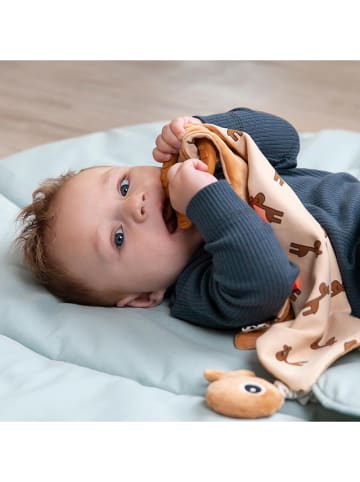 done by deer 2-delige set: knuffeldoek met bijtring "Raffi" - (L)22 x (B)22 cm