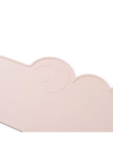 done by deer Silikonowa mata "Croco" w kolorze jasnorózowym do jedzenia