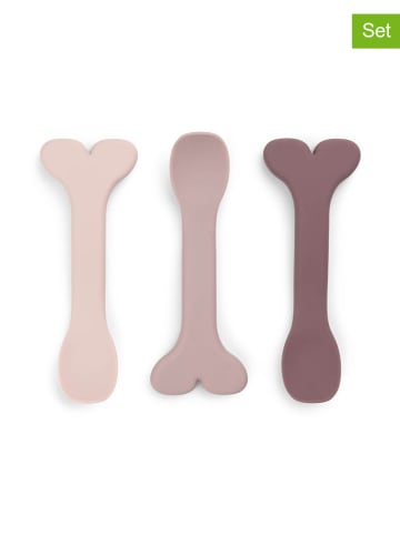 done by deer 3-delige set: lepels "Wally" lichtroze