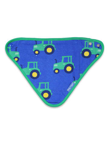 Toby Tiger Dreieckstuch in Blau - (L)32 x (B)22 cm