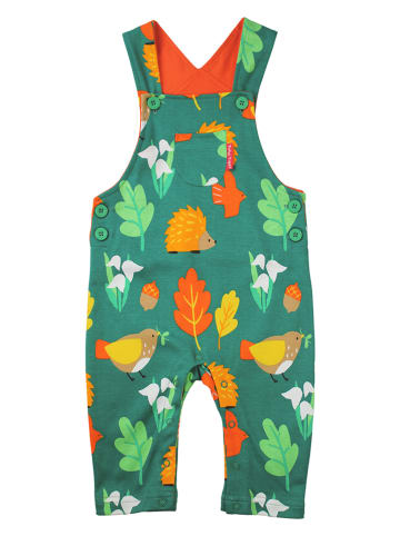 Toby Tiger Latzhose in Grün/ Orange