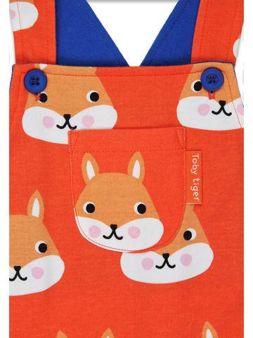 Toby Tiger Latzhose in Rot