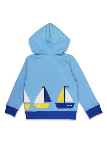 Toby Tiger Sweatjacke in Hellblau