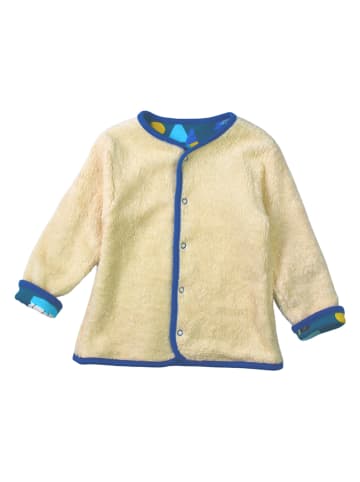 Toby Tiger Wende-Übergangsjacke in Beige/ Blau