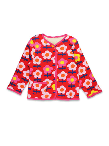 Toby Tiger Wende-Übergangsjacke in Rosa/ Bunt