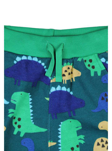 Toby Tiger Sweathose in Blau/ Grün