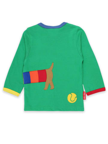Toby Tiger Longsleeve "Multi Sausage Dog" in Grün