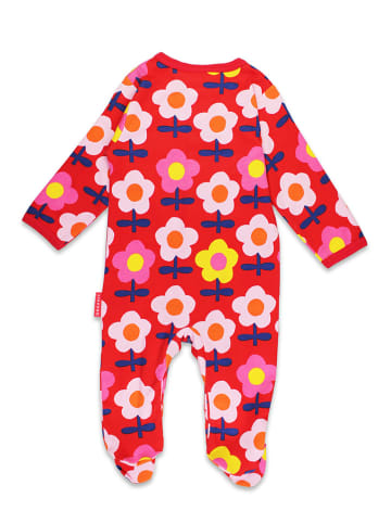 Toby Tiger Strampler in Rot/ Bunt