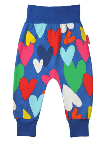 Toby Tiger Sweathose in Blau/ Bunt