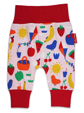 Toby Tiger Sweathose in Rot/ Rosa