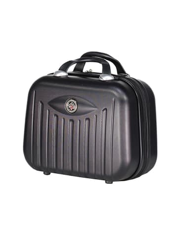 Geographical Norway 5-delige hardcase-trolleyset "Softless" zwart