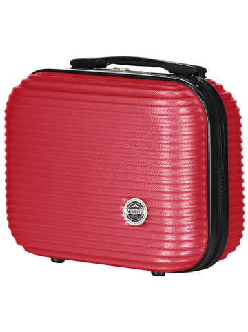 Geographical Norway 5tlg. Hardcase-Trolleyset "Salomun" in Rot