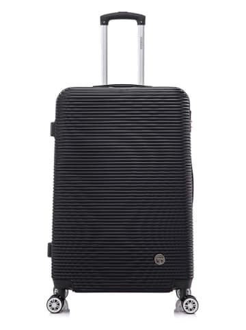 Geographical Norway 5tlg. Hardcase-Trolleyset "Solomun" in Schwarz