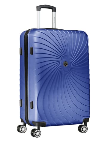Geographical Norway 5tlg. Hardcase-Trolleyset "Sunlighteo" in Blau