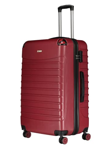 Geographical Norway 3tlg. Hardcase-Trolleyset "Shock" in Rot