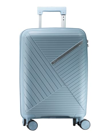 Geographical Norway 3-delige hardcase-trolleyset "Simi" lichtblauw