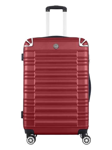 Geographical Norway 3tlg. Hardcase-Trolleyset "Sourcing" in Bordeaux