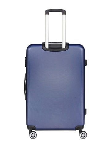 Geographical Norway 3tlg. Hardcase-Trolleyset "Stanislaseo" in Dunkelblau