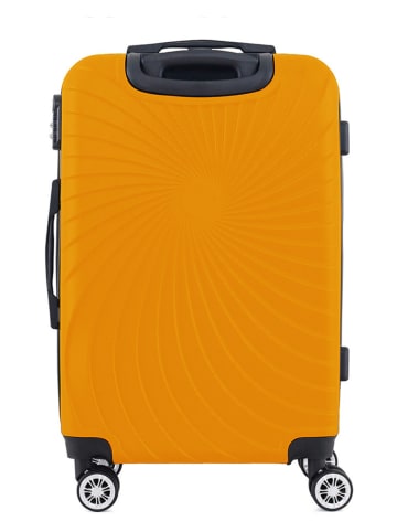 Geographical Norway 3tlg. Hardcase-Trolleyset "Sunlighteo" in Orange