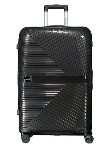 Geographical Norway 4-delige hardcase-trolleyset "Sarovel" zwart