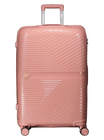 Geographical Norway Hardcase-Trolley "Sarovel" in Rosa - (B)34 x (H)53 x (T)21 cm