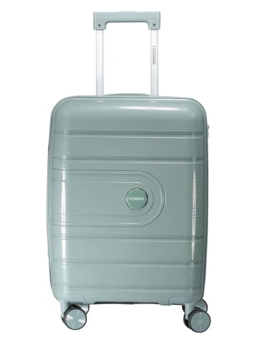 Geographical Norway Hardcase-Trolley "Savage" in Grau - (B)34 x (H)53 x (T)21 cm