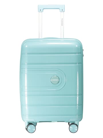 Geographical Norway Hardcase-trolley "Savage" mintgroen