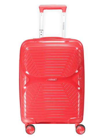 Geographical Norway Hardcase-trolley "Silkovette" rood