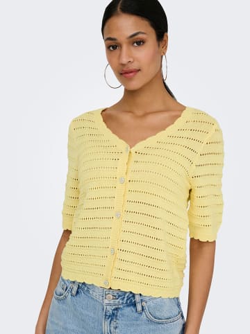 JDY Cardigan in Gelb