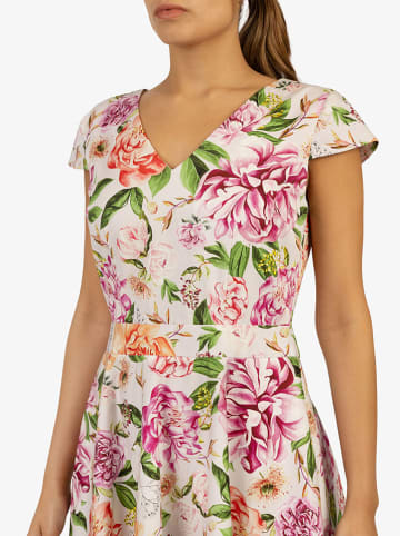 APART Kleid in Beige/ Bunt