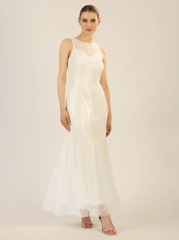 APART Paillettenkleid in Weiß