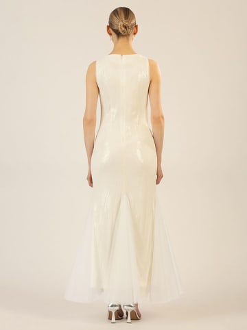APART Paillettenkleid in Weiß