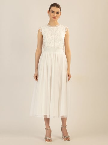 APART Spódnica w kolorze kremowym