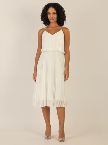 APART Plisséjurk crème