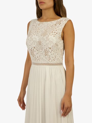 APART Sukienka w kolorze kremowym