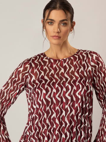 APART Bluse in Bordeaux/ Creme