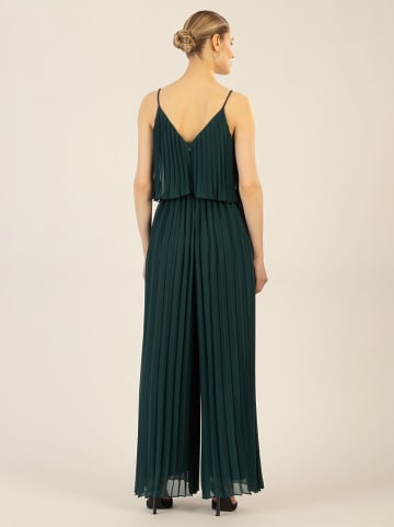 APART Plisseejumpsuit donkergroen