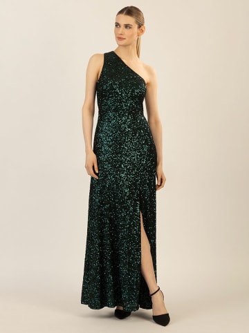 APART Paillettenkleid in Dunkelgrün