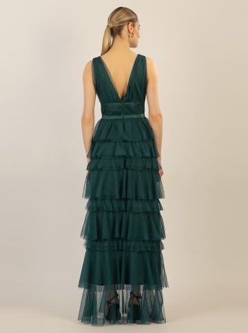 APART Kleid in Dunkelgrün