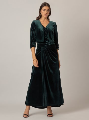 APART Samtbolero in Dunkelgrün