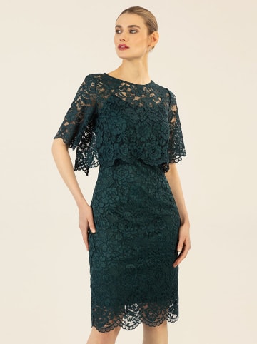 APART Kleid in Dunkelgrün