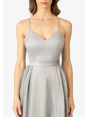 APART Sukienka w kolorze srebrnym